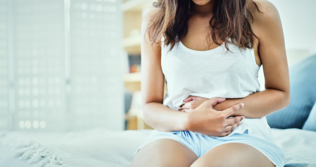 abdominal pain caused by perforated bowel